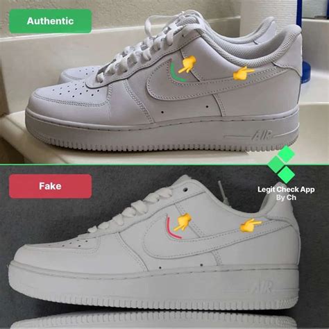 nike air force fake erkennen|nike air force 1 logo.